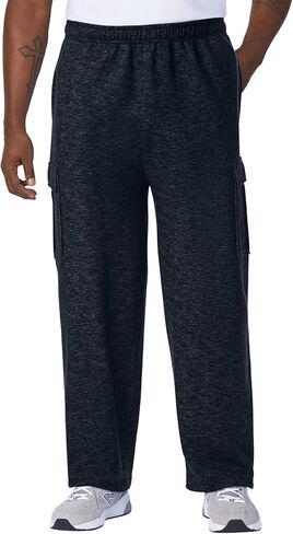 KingSize Men's Big & Tall Fleece Cargo Sweatpants in Saudi Arabia
