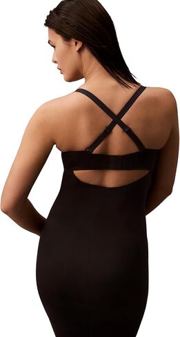 Calvin Klein Womens Shapewear Stay-Put Compression Sculpting Stretch Slip in Saudi Arabia