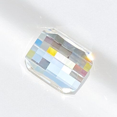 Lab-Created Colored Gemstones – 8 Colors Pixel Cut Geometric Step-Cut Loose Stones for DIY Jewelry Making, Fancy Lab Gems for Rings, Earrings, Necklaces, Crafts in Saudi Arabia