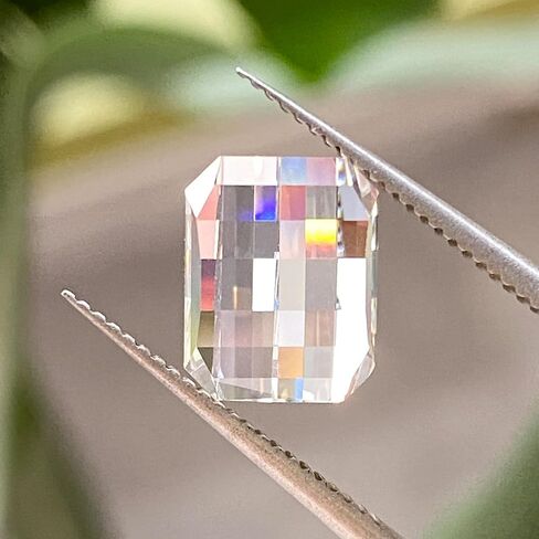 Lab-Created Colored Gemstones – 8 Colors Pixel Cut Geometric Step-Cut Loose Stones for DIY Jewelry Making, Fancy Lab Gems for Rings, Earrings, Necklaces, Crafts in Saudi Arabia