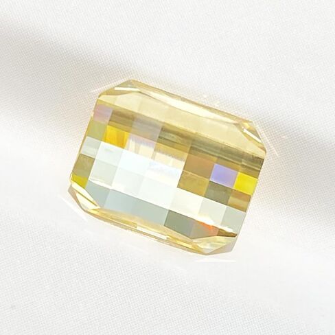 Lab-Created Colored Gemstones – 8 Colors Pixel Cut Geometric Step-Cut Loose Stones for DIY Jewelry Making, Fancy Lab Gems for Rings, Earrings, Necklaces, Crafts in Saudi Arabia
