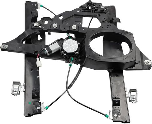 Dasbecan Front Left Driver Side Power Window Regulator with 8-Pin Motor Compatible with Ford Expedition Lincoln Navigator 2007-2017 Replaces 748-542 7L1Z7823201B in Saudi Arabia