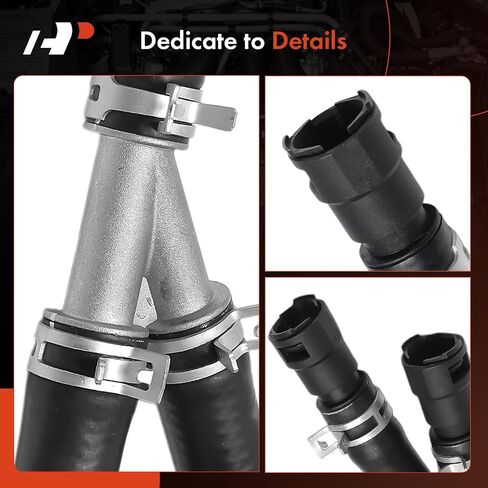 A-Premium Outlet HVAC Heater Hose Pipe Line Assembly Compatible with Ford Expedition 2007-2008 & Lincoln Navigator 2007-2008, 5.4L, with Auxiliary Air Conditioning in Saudi Arabia