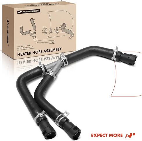 A-Premium Outlet HVAC Heater Hose Pipe Line Assembly Compatible with Ford Expedition 2007-2008 & Lincoln Navigator 2007-2008, 5.4L, with Auxiliary Air Conditioning in Saudi Arabia