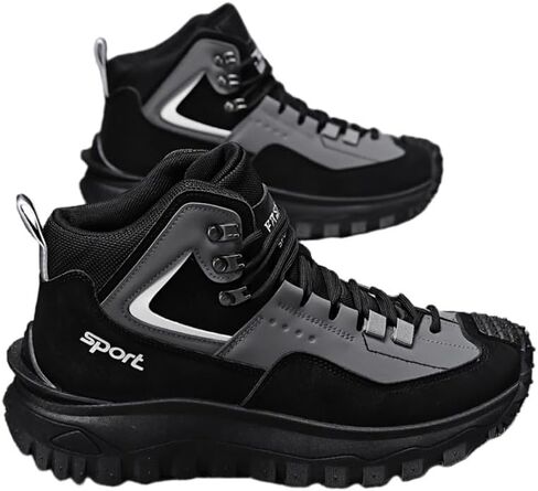 Stylish Men's Sneakers - Lightweight Low Top Casual Shoes for Walking & Hiking | Breathable Comfortable Fit | Non-Slip Durable in Saudi Arabia
