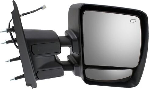 Garage-Pro Mirror Compatible With 2012-2021 Nissan NV1500, NV2500, NV3500 Towing Passenger Side, Heated, Power Glass, Blind Spot Glass, Chrome in Saudi Arabia