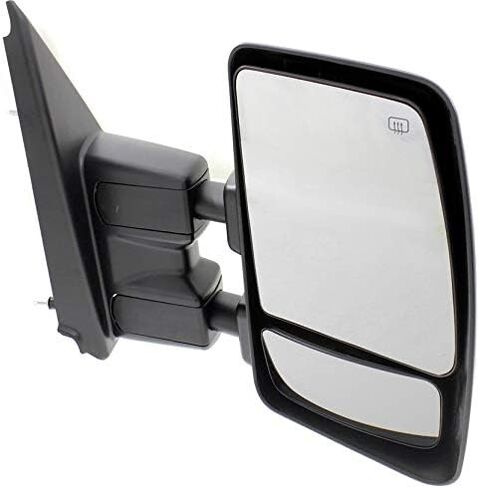 Garage-Pro Mirror Compatible With 2012-2021 Nissan NV1500, NV2500, NV3500 Towing Passenger Side, Heated, Power Glass, Blind Spot Glass, Chrome in Saudi Arabia