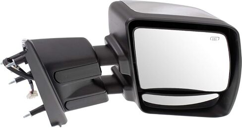 Garage-Pro Mirror Compatible With 2012-2021 Nissan NV1500, NV2500, NV3500 Towing Passenger Side, Heated, Power Glass, Blind Spot Glass, Chrome in Saudi Arabia