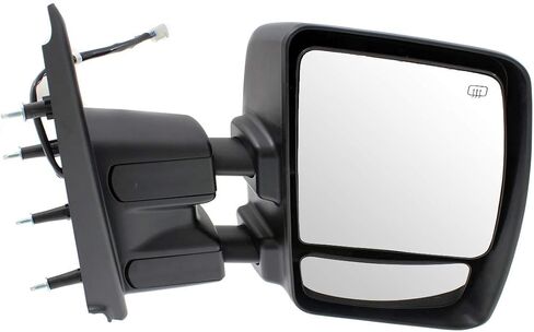 Garage-Pro Mirror Compatible With 2012-2021 Nissan NV1500, NV2500, NV3500 Towing Passenger Side, Heated, Power Glass, Blind Spot Glass, Chrome in Saudi Arabia