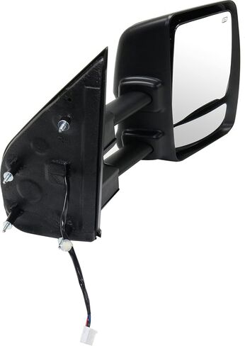 Garage-Pro Mirror Compatible With 2012-2021 Nissan NV1500, NV2500, NV3500 Towing Passenger Side, Heated, Power Glass, Blind Spot Glass, Chrome in Saudi Arabia