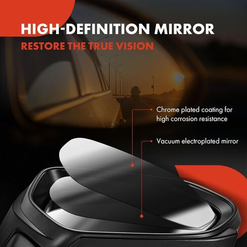 A-Premium Pair Towing Mirrors Compatible with Ram & Dodge Models, 1500 2500 3500, 2009 2010 2011 2012 2013 2014 2015 2016 - Manual Folding Flip Up - w/Power Glass Heated Turn Signal Puddle Light in Saudi Arabia