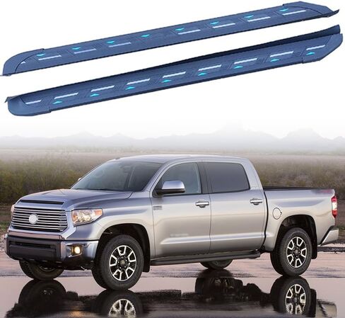 Fit for Toyota Tundra 2010-2021 Running Boards Side Steps Nerf Bar Accessories in Saudi Arabia