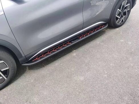Fit for Kia Sportage 2022-2025 Running Boards Side Steps Nerf Bar Accessories （Suitable for Gasoline Models ） in Saudi Arabia