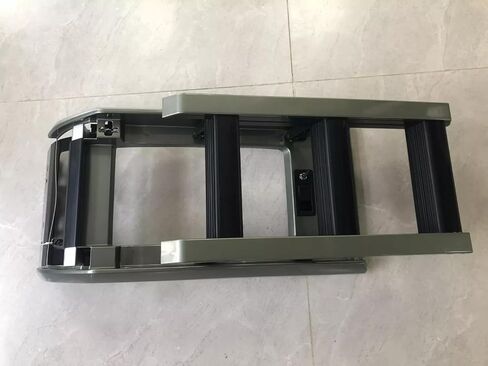 Foldable Liftable Ladder Protective Frame Roof Rack Access Fits for LR Defender 90 2020-2024 2025 in Saudi Arabia