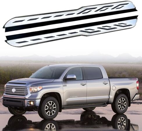 Fit for Toyota Tundra 2010-2021 Running Boards Side Steps Nerf Bar Accessories in Saudi Arabia