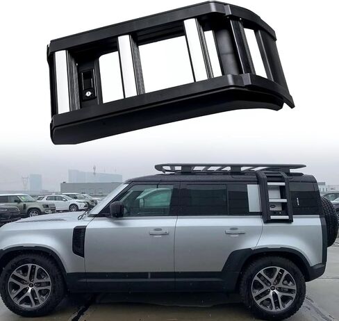 طوي رفع سلم واقية إطار حامل سقفي الوصول يناسب LR المدافع 110 2020-2024 2025 in Saudi Arabia