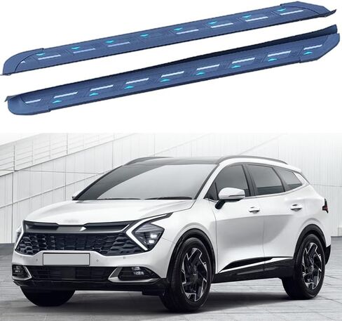 Fit for Kia Sportage 2022-2025 Running Boards Side Steps Nerf Bar Accessories （Suitable for Gasoline Models ） in Saudi Arabia