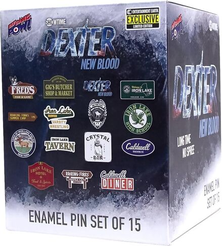 Dexter New Blood Enamel Pin Set of 15 - Earth Entertainment Convention Exclusive (2022) in Saudi Arabia