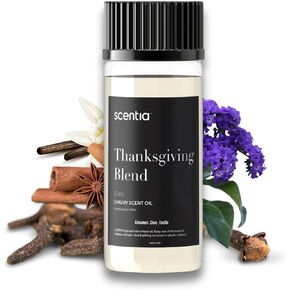 زيت توابل الخريف العطري - 50 مل مزيج الخريف مع توابل اليقطين | زيت ناشر للديكور المنزلي والهالوين وعيد الشكر | العلاج بالروائح العطرية وصناعة الشموع والصابون in Kuwait