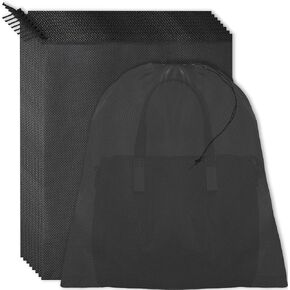 أكياس الغبار لحقائب اليد - 8 قطع من أغطية المحافظ السوداء، واقي حقائب اليد غير المنسوجة لتنظيم السفر ونقل الخزانة، 15.3 * 19 بوصة in Kuwait