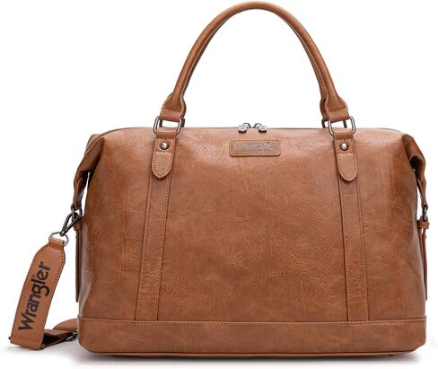 Wrangler Duffel Bag Large Travel Bags for Women Waterproof Weekender Bag Carry on Bags Overnight Bag for Gym,Trips,Weekends,Black in Saudi Arabia