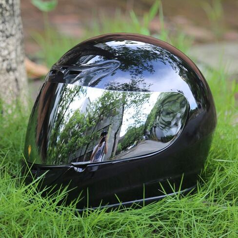 TCMT Adult Gloss Black Full Face Street Dirt Bike ATV Off-Road Motorcycle Motocross Helmet DOT in Saudi Arabia