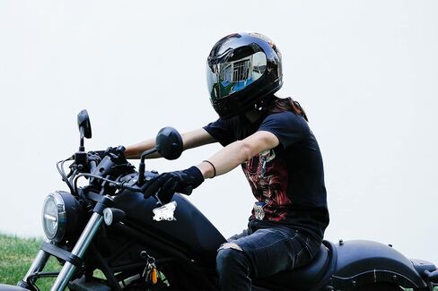 TCMT Adult Gloss Black Full Face Street Dirt Bike ATV Off-Road Motorcycle Motocross Helmet DOT in Saudi Arabia