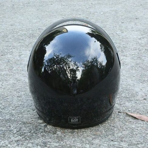 TCMT Adult Gloss Black Full Face Street Dirt Bike ATV Off-Road Motorcycle Motocross Helmet DOT in Saudi Arabia