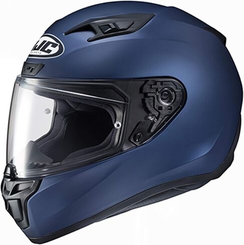 HJC i10 Solid Natural Motorcycle Helmet, DOT Approved (Semi Flat Metallic Blue, Medium) in Saudi Arabia