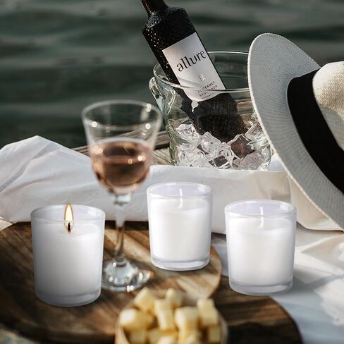 مجموعة هدايا شموع معطرة مكونة من 36 عبوة، شمعة عطرية للنساء، شمعة برطمان محمولة بحجم 2.5 أونصة للسبا واليوجا والحمام والعلاج العطري وتخفيف التوتر in Kuwait