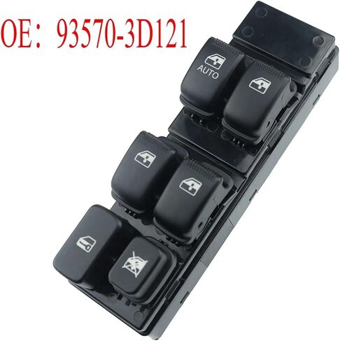 Front Left Power Window Control Switch 93570-3D121 935703D121 1Pcs in Saudi Arabia