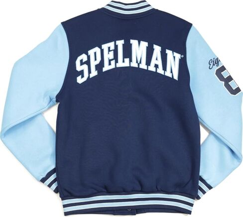 Big Boy Spelman College S4 Womens Fleece Jacket [Navy Blue] - ID#66461-115-207-0-0 in Saudi Arabia