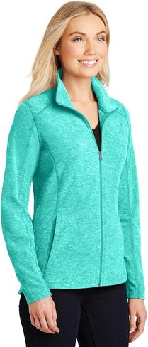 Port Authority Women's Heather-Micro fleece Full-Zip Jacket in Saudi Arabia