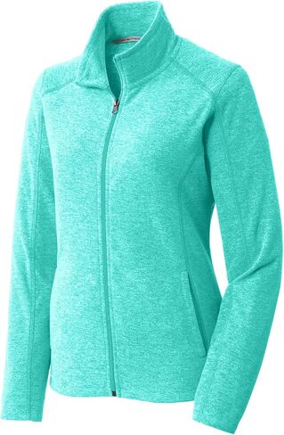 Port Authority Women's Heather-Micro fleece Full-Zip Jacket in Saudi Arabia