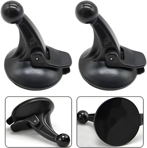 2-Pack GPS Mount Holders – Dashboard and Windshield Compatible Cradles for Navigation, Road Trips, and Daily Commutes – Secure and Adjustable Stands in Saudi Arabia