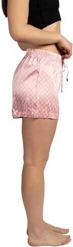 TAHARI Women's 2-Pack Satin Drawstring Pajama Lounge Shorts in Saudi Arabia