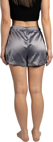 TAHARI Women's 2-Pack Satin Drawstring Pajama Lounge Shorts in Saudi Arabia