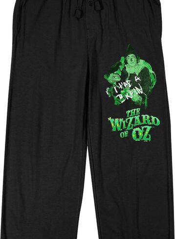 Wizard of Oz Scarecrow Character Women's Black Sleep Pajama Pants in Kuwait