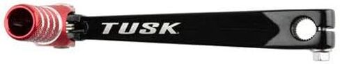 TUSK Folding Shift Lever Black/Red Tip for Honda XR100R 1985-2003 in Saudi Arabia