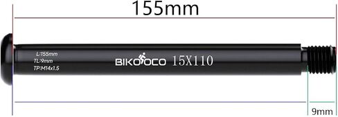 Bikes Thru Axle Adapter for Fox - 15mm X 100mm/110mm - Lightweight &Non-Deformation Accessory for Easy Installation in Kuwait