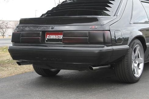 Flowmaster 717213 FlowFx Cat-Back Exhaust Kit 2.5 Inch 409 Stainless Steel Compatible with 1986-1993 Ford Mustang LX 5.0L 1986 Ford Mustang GT 5.0L in Saudi Arabia