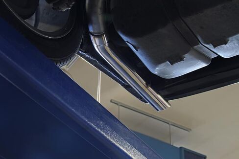 Flowmaster 717213 FlowFx Cat-Back Exhaust Kit 2.5 Inch 409 Stainless Steel Compatible with 1986-1993 Ford Mustang LX 5.0L 1986 Ford Mustang GT 5.0L in Saudi Arabia