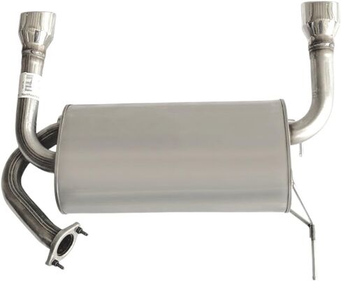 Northeastern Exhaust | Stainless Steel Y PIpe, Resonator Pipe and Muffler Exhaust System Kit Compatible for INFINITI FX35 2003-2008 3.5L | Free Gaskets and Clamp Included in Saudi Arabia