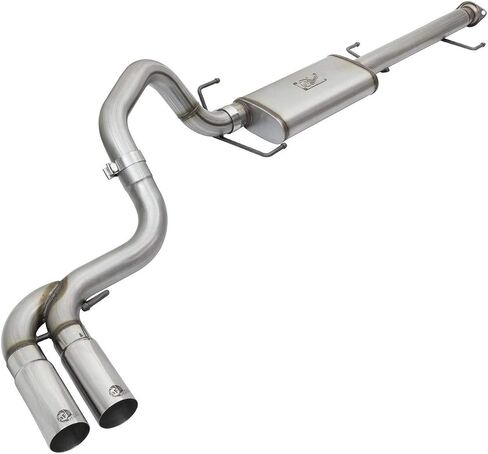 aFe Power 49-46030-B Rebel Series Performance Exhaust System (for Toyota Cat-Back, 3", Stainless) in Saudi Arabia