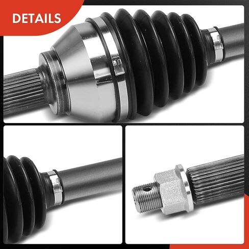 مجموعة عمود المحور A-Premium CV متوافقة مع Nissan Altima 2007-2012 3.5L، ناقل الحركة اليدوي، جانب السائق الأيسر الأمامي، استبدال # 39101JA100 in Saudi Arabia