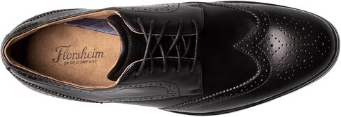 Florsheim Men's Rubano Wt Shoes Oxford, Black/Black, 11 M in Saudi Arabia