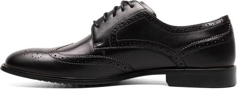 Florsheim Men's Rubano Wt Shoes Oxford, Black/Black, 11 M in Saudi Arabia