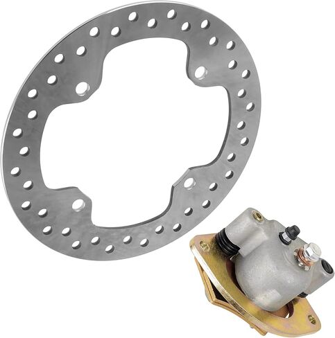 Caltric Rear Brake Disc and Caliper Compatible with Polaris Sportsman XP 850 EPS 2009-2014 in Saudi Arabia