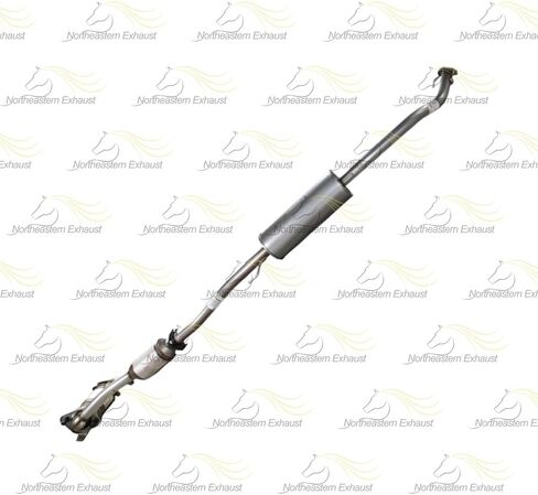 Northeastern Exhaust | Stainless Steel EPA-Approved Manifold, Rear Catalytic & Resonator Exhaust System Kit Compatible for Honda CR-V 2012-2014 2.4L | Free Gaskets, Clamps & Spring Bolt Kit Included in Saudi Arabia