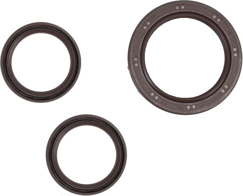 Rldym 3PCS Front Crankshaft Oil Cam Seal Kit 90311-46001 90311-40020 Compatible with Toyota Lexus GS300 IS300 Supra 3.0L 1992-2005 Replace# 90311-40022 in Saudi Arabia
